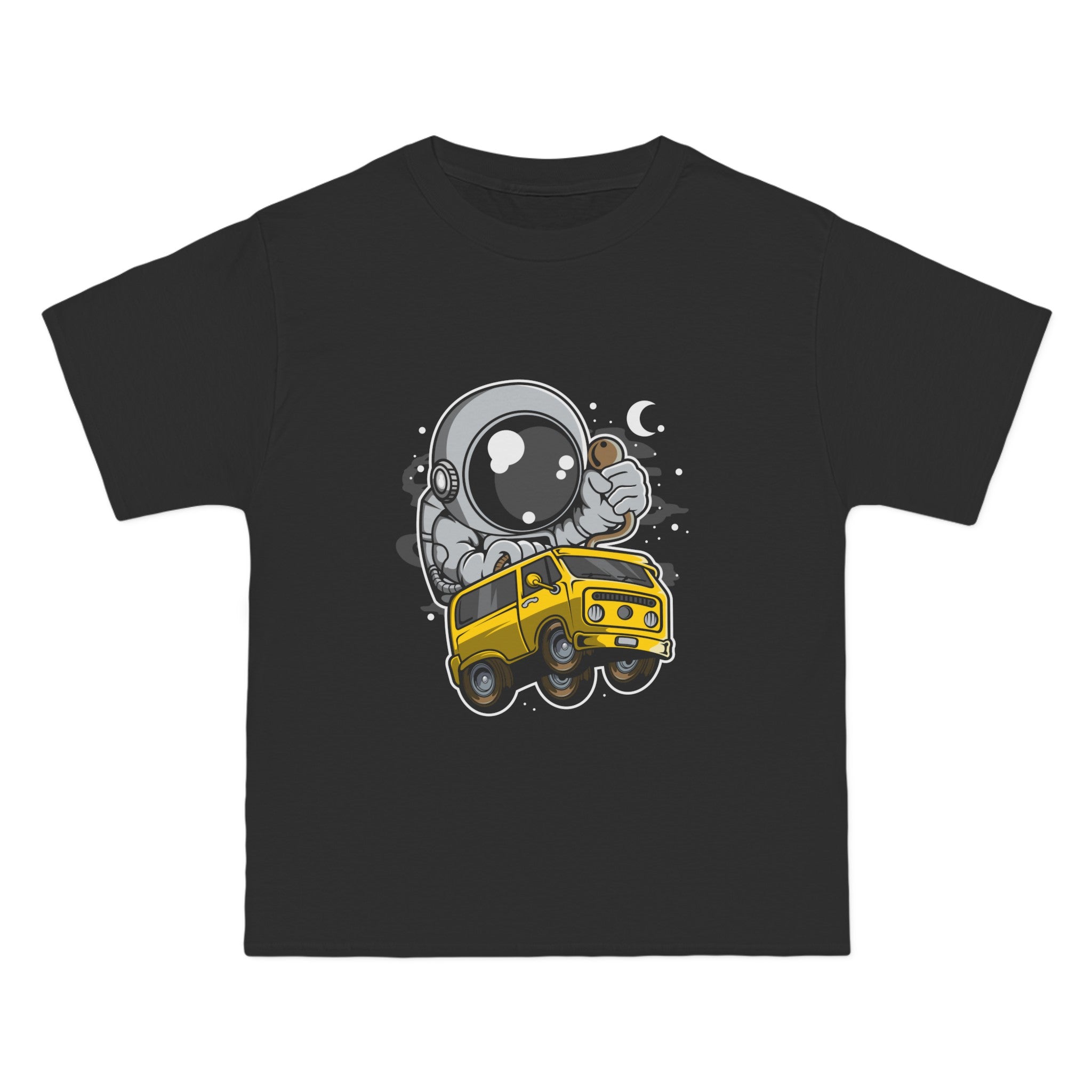 Astronaut Car Racer Graphic Tee-INNBLAC Fashion Apparel