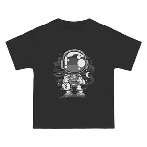 Astronaut Chibi Graphic T Shirt-INNBLAC Fashion Apparel