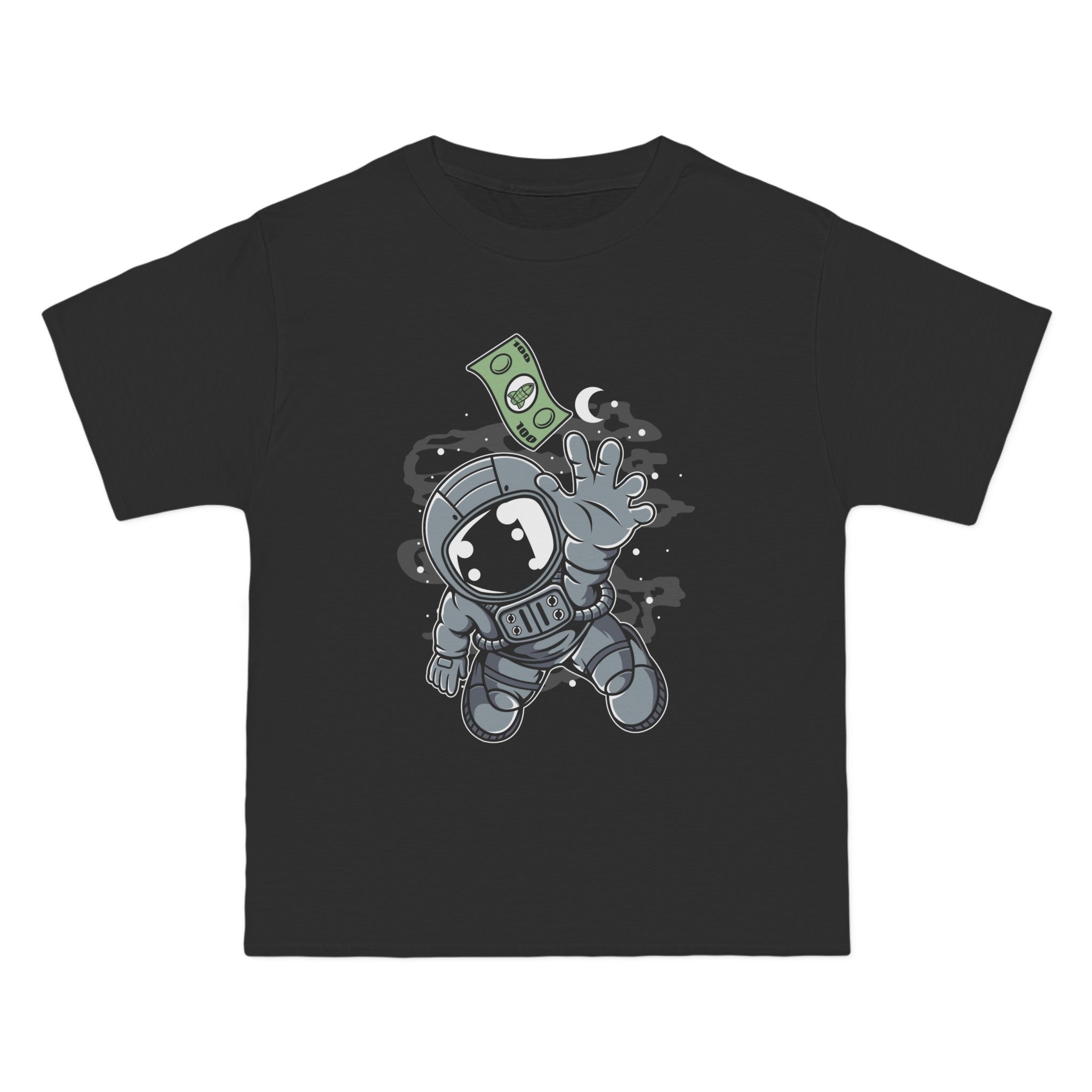 Astronaut Dollar Graphic T Shirt-INNBLAC Fashion Apparel