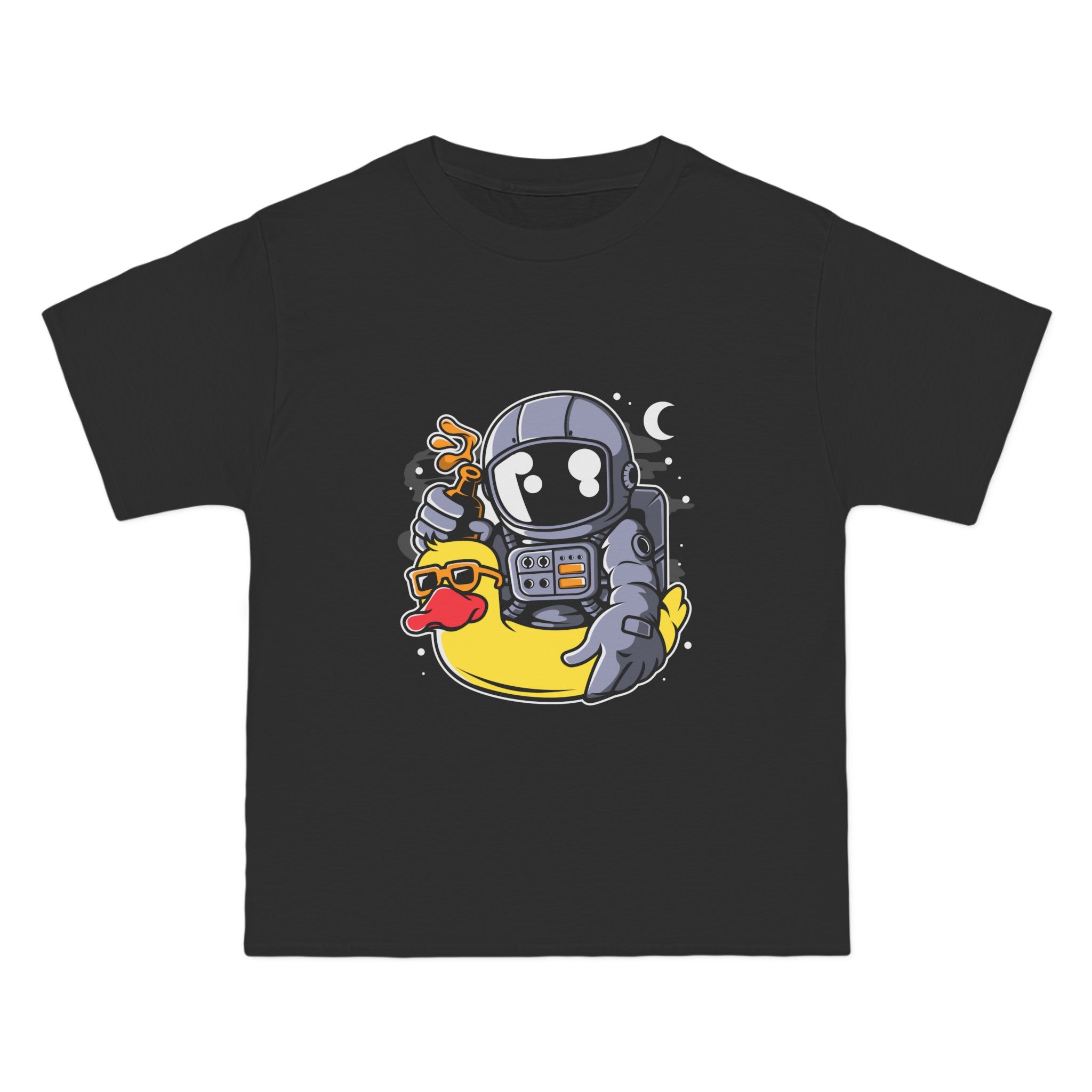 Astronaut Duck Balloon Graphic Tee-INNBLAC Fashion Apparel