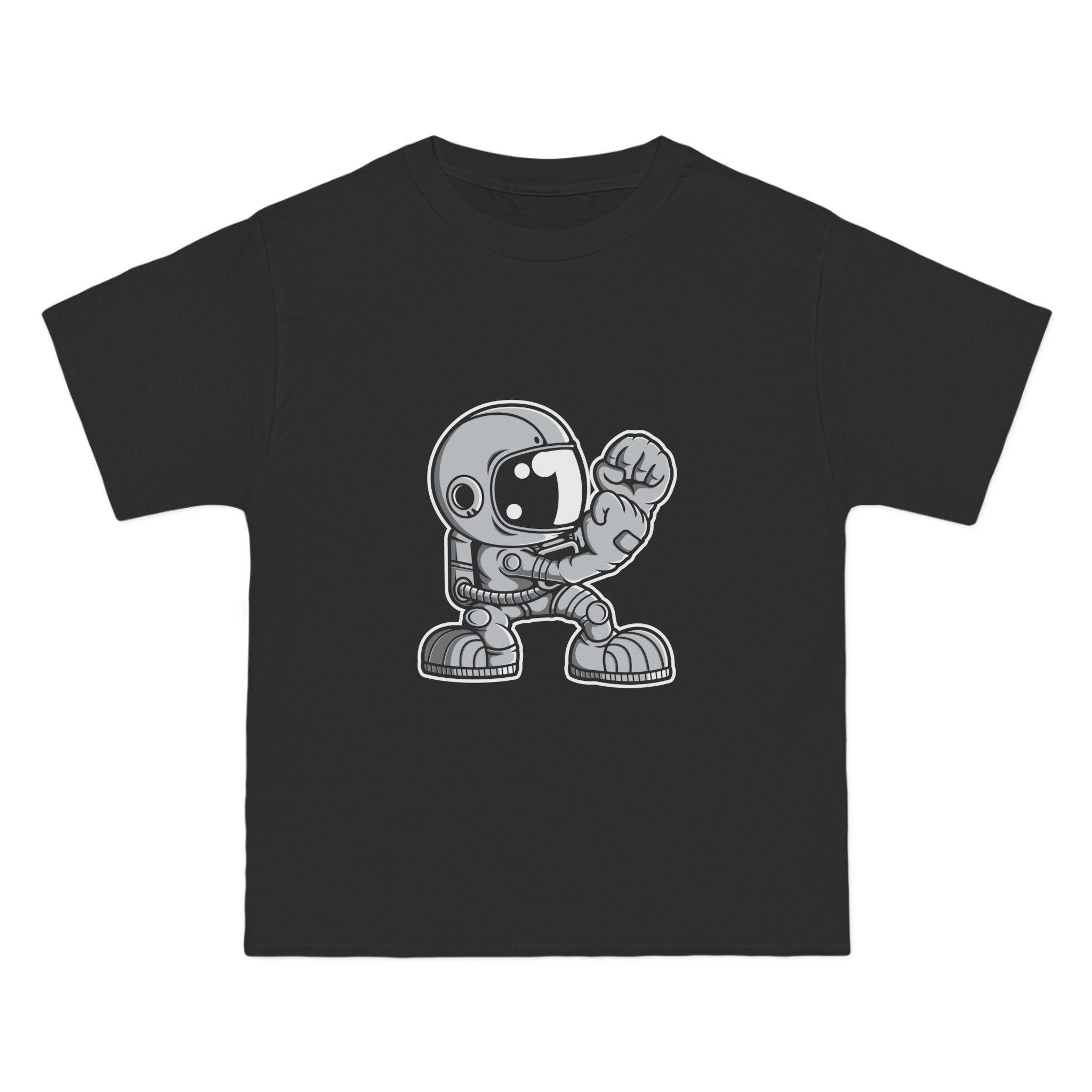 Astronaut Fighting Graphic Tee-INNBLAC Fashion Apparel