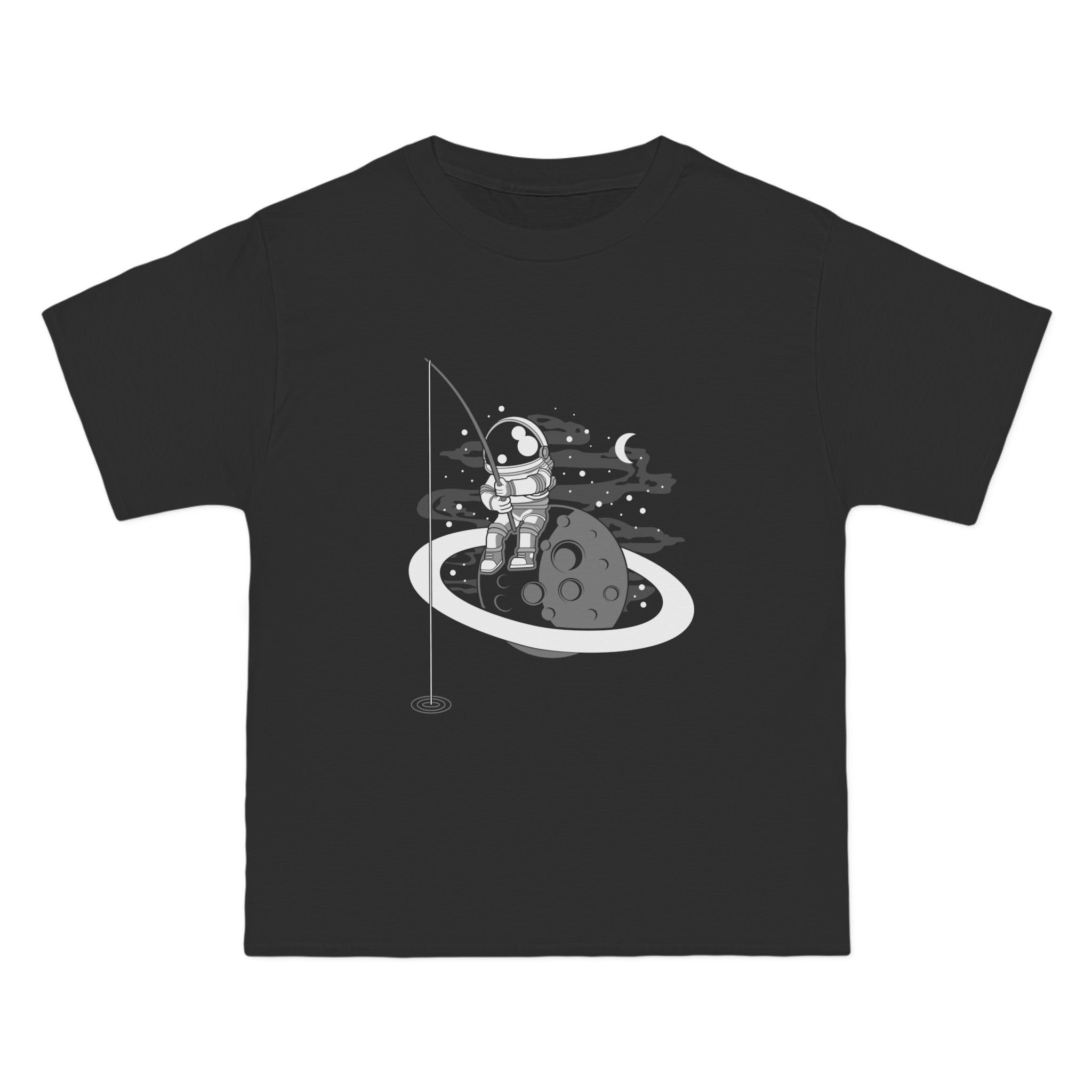 Astronaut Fishing Graphic T Shirt-INNBLAC Fashion Apparel