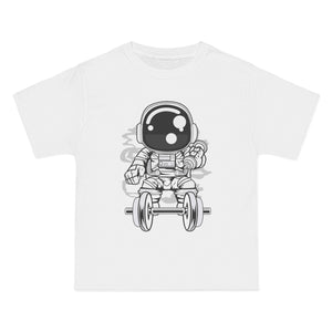 Astronaut Gym Graphic Tee-INNBLAC Fashion Apparel