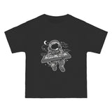 Astronaut Keyboard Graphic Tee-INNBLAC Fashion Apparel