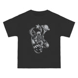 Astronaut Multiple Hands Graphic Tee-INNBLAC Fashion Apparel