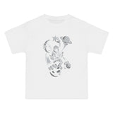 Astronaut Multiple Hands Graphic Tee-INNBLAC Fashion Apparel