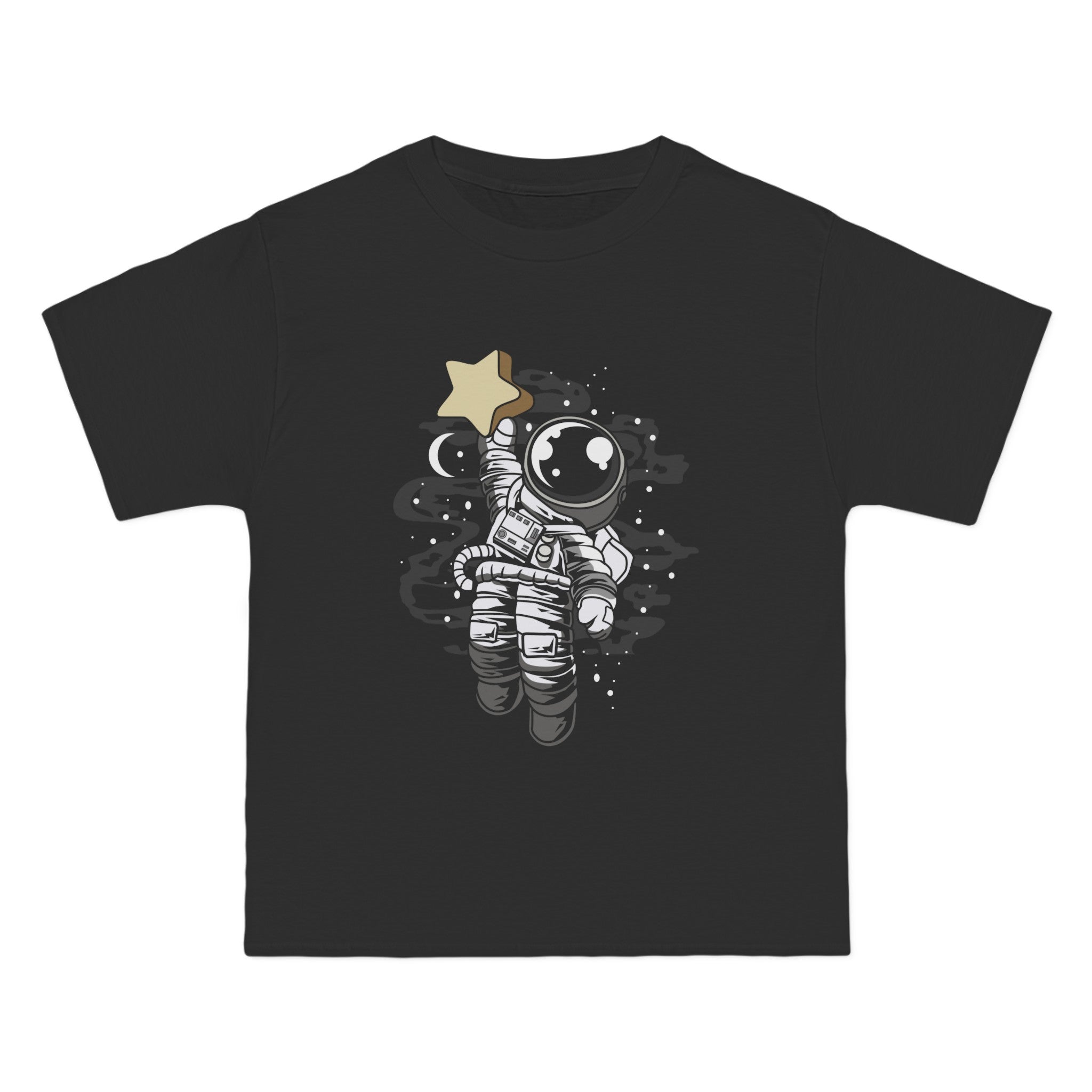 Astronaut Reach The Star Graphic Tee-INNBLAC Fashion Apparel