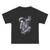 Astronaut Skateboard Graphic T Shirt-INNBLAC Fashion Apparel