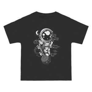 Astronaut Skater Boy Graphic Tee-INNBLAC Fashion Apparel