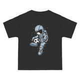 Astronaut Soccer Player Graphic Tee-INNBLAC Fashion Apparel