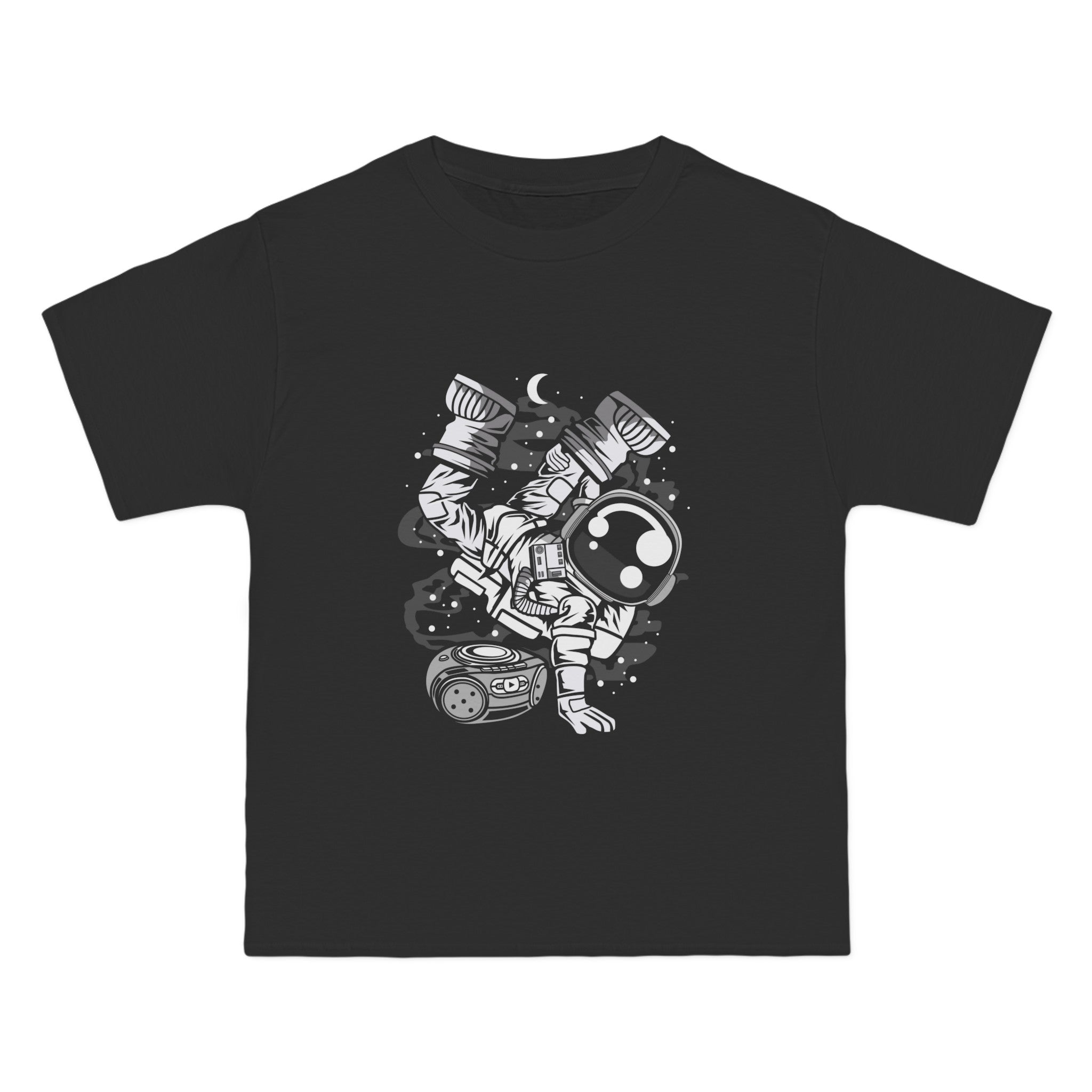 Astronaut Space Breakdance Graphic Tee-INNBLAC Fashion Apparel