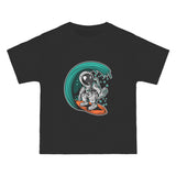 Astronaut Surfing Graphic T Shirt-INNBLAC Fashion Apparel