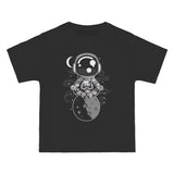 Astronaut Yoga Graphic T Shirt-INNBLAC Fashion Apparel