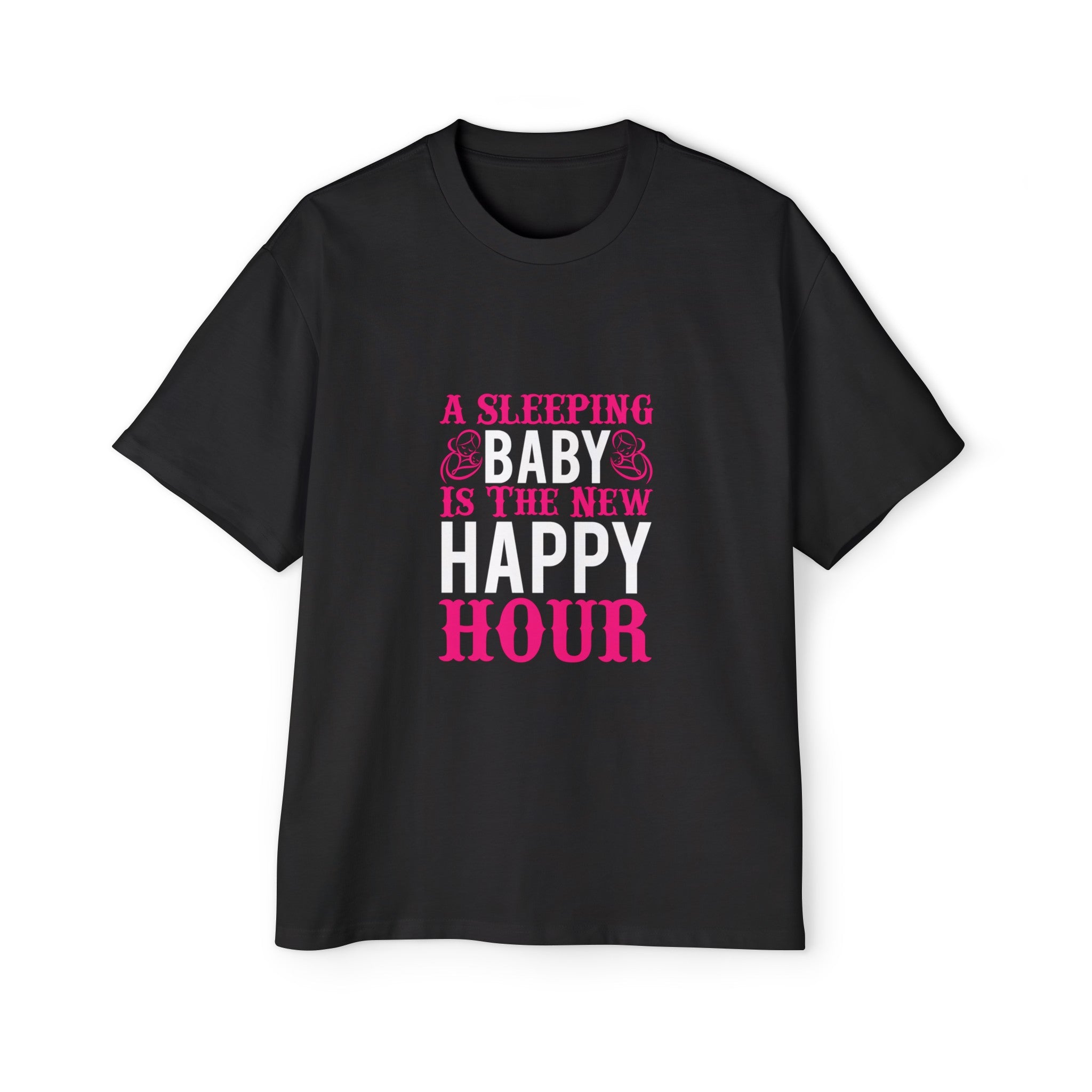 Baby Slogan Graphic Tee-INNBLAC Fashion Apparel