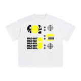 Bad Guy Abstract Graphic Tee-INNBLAC Fashion Apparel