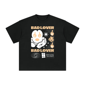 Bad Lover Aesthetic Graphic Tee-INNBLAC Fashion Apparel