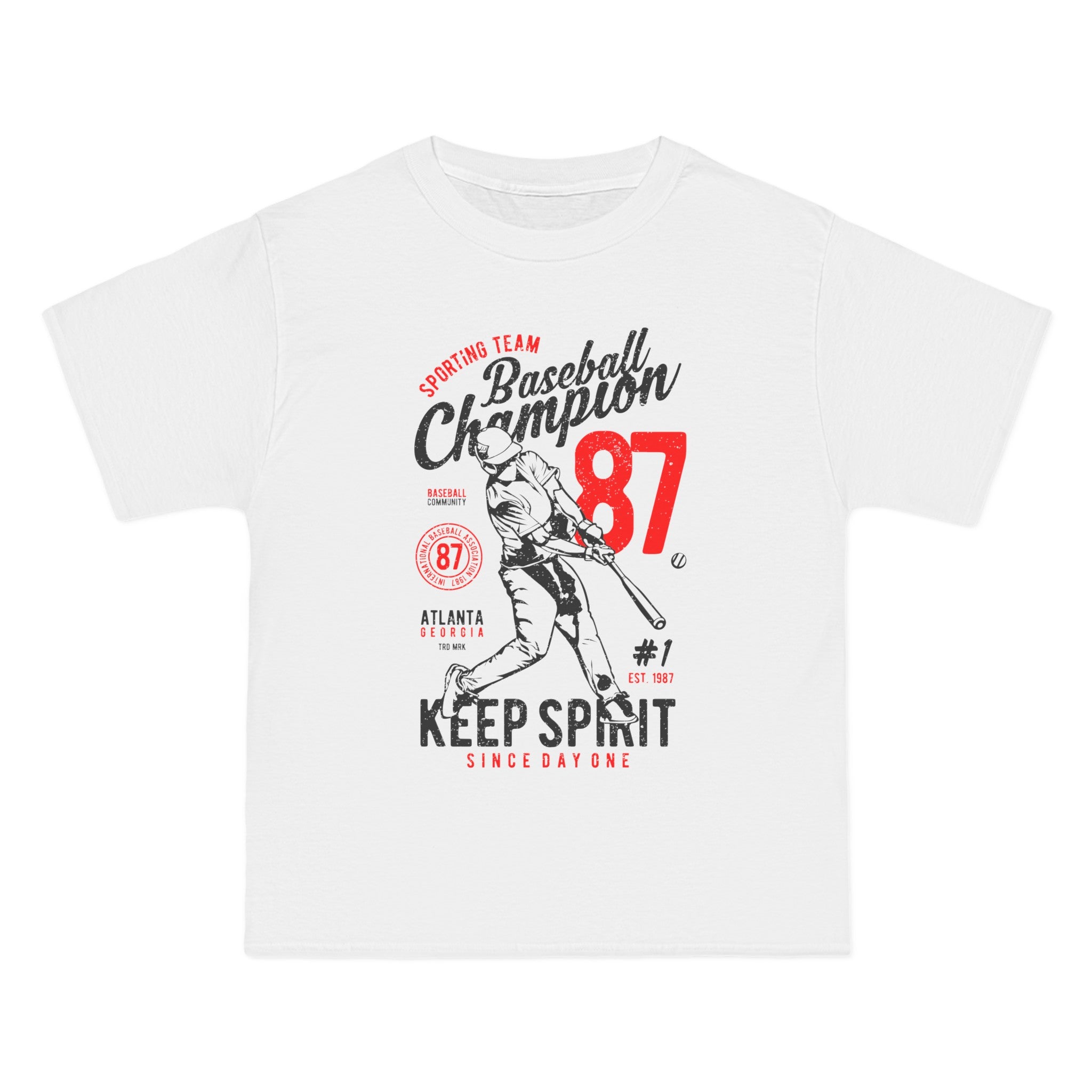 Baseball Champion Retro Graphic Tee-INNBLAC Fashion Apparel