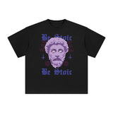 Be Stoic Abstract Graphic Tee-INNBLAC Fashion Apparel