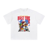 Beast Tone Tiger Graphic Tee-INNBLAC Fashion Apparel