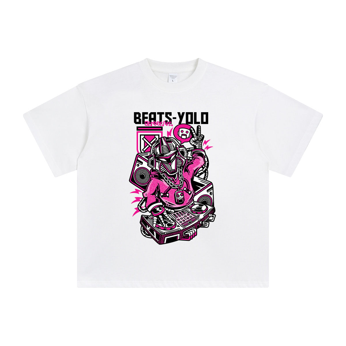 Beats Yolo Monster Graphic Tee-INNBLAC Fashion Apparel