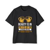 Beer Slogan Graphic Tee-INNBLAC Fashion Apparel