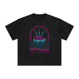 Best Moment Abstract Graphic Tee-INNBLAC Fashion Apparel