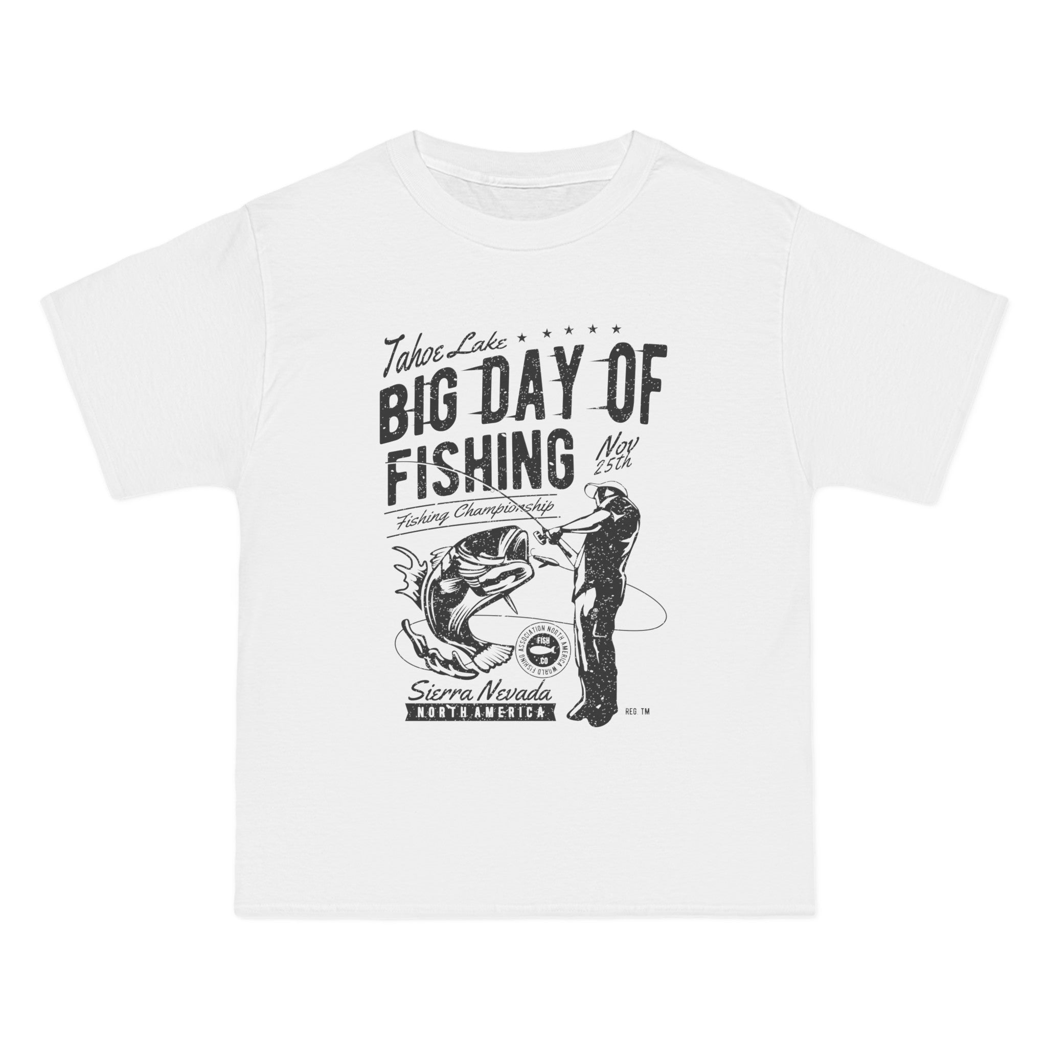 Big Day of Fishing Graphic Tee-INNBLAC Fashion Apparel