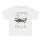 Blackhawk Helicopter Retro Grahpic Tee-INNBLAC Fashion Apparel