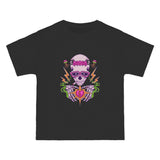 Broken Heart Skull Graphic Tee-INNBLAC Fashion Apparel