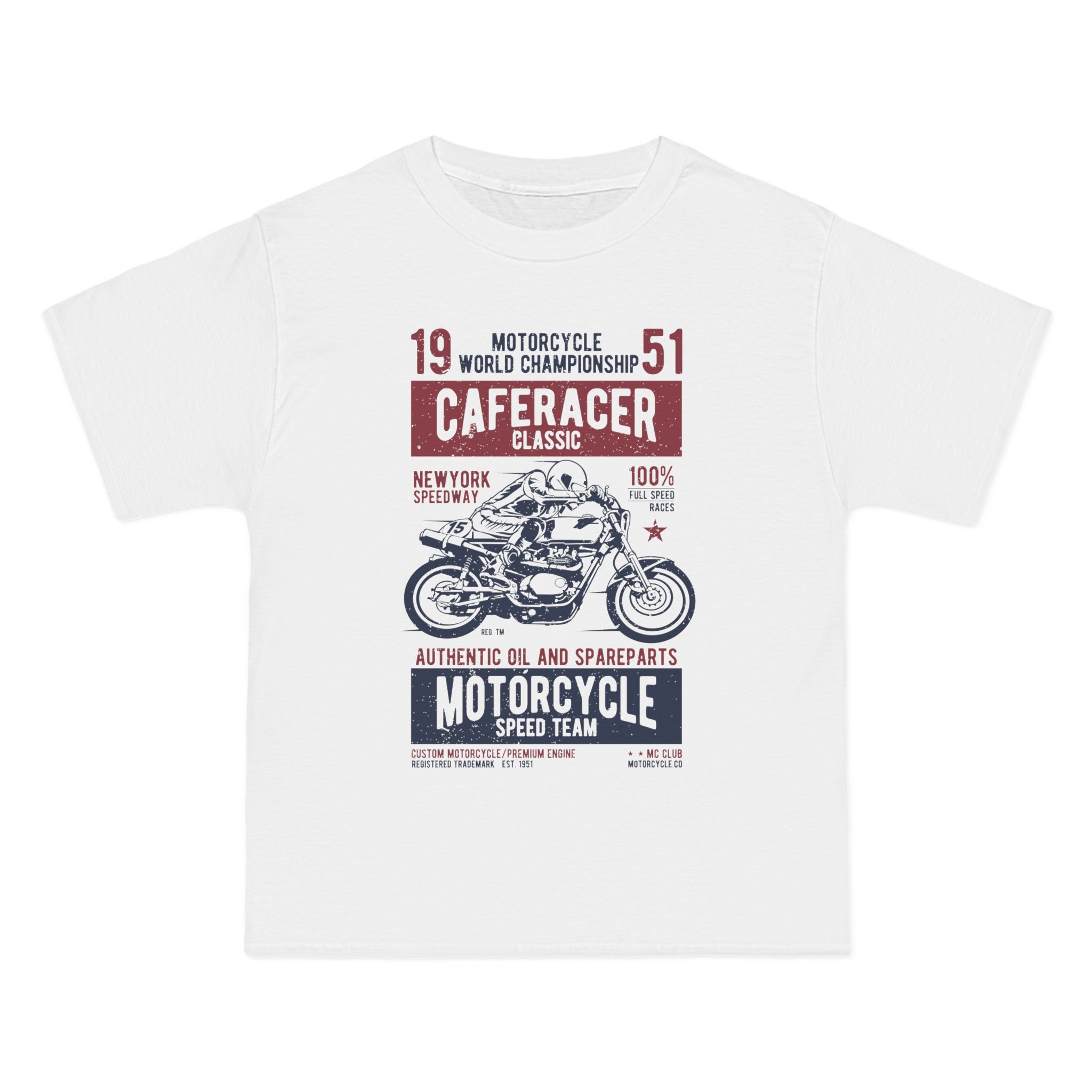 Caferacer Classic Race Graphic Tee-INNBLAC Fashion Apparel