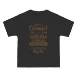 Carousel Retro Graphic T Shirt-INNBLAC Fashion Apparel