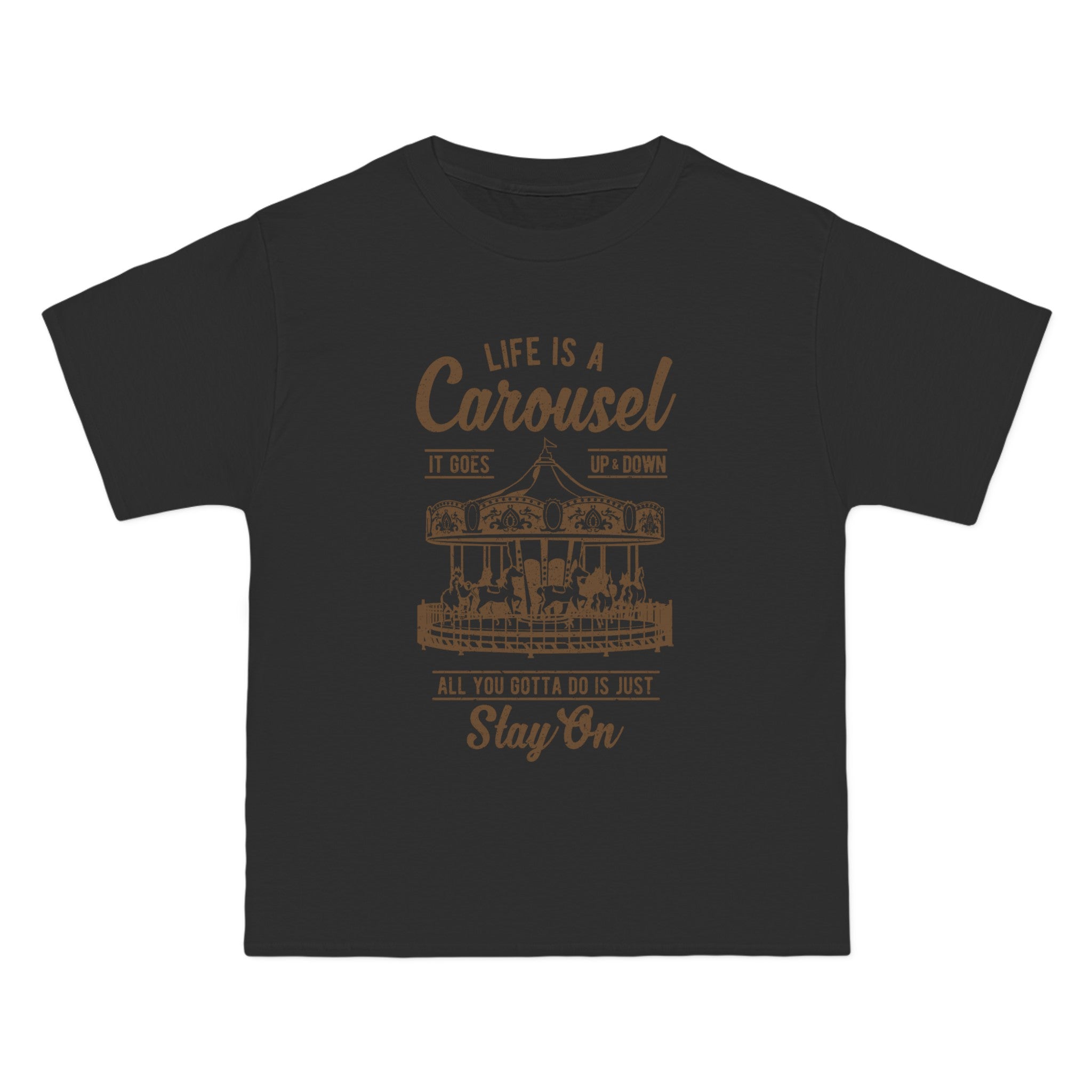 Carousel Retro Graphic T Shirt-INNBLAC Fashion Apparel