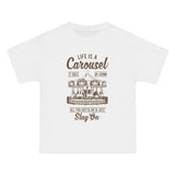 Carousel Retro Graphic T Shirt-INNBLAC Fashion Apparel