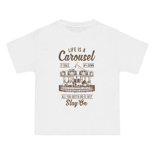 Carousel Retro Graphic T Shirt-INNBLAC Fashion Apparel