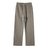 Casual Loose Fit Drawstring Trousers-INNBLAC Fashion Apparel