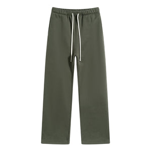 Casual Loose Fit Drawstring Trousers-INNBLAC Fashion Apparel