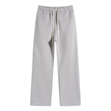 Casual Loose Fit Drawstring Trousers-INNBLAC Fashion Apparel