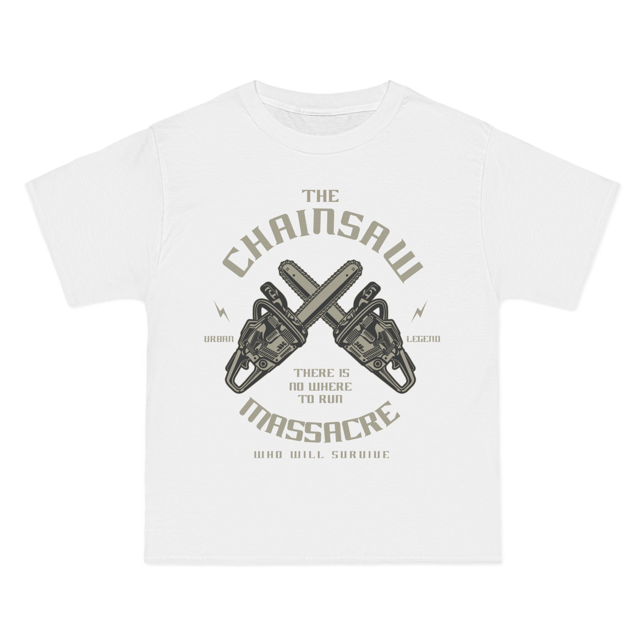 Chainsaws Retro Graphic T Shirt-INNBLAC Fashion Apparel