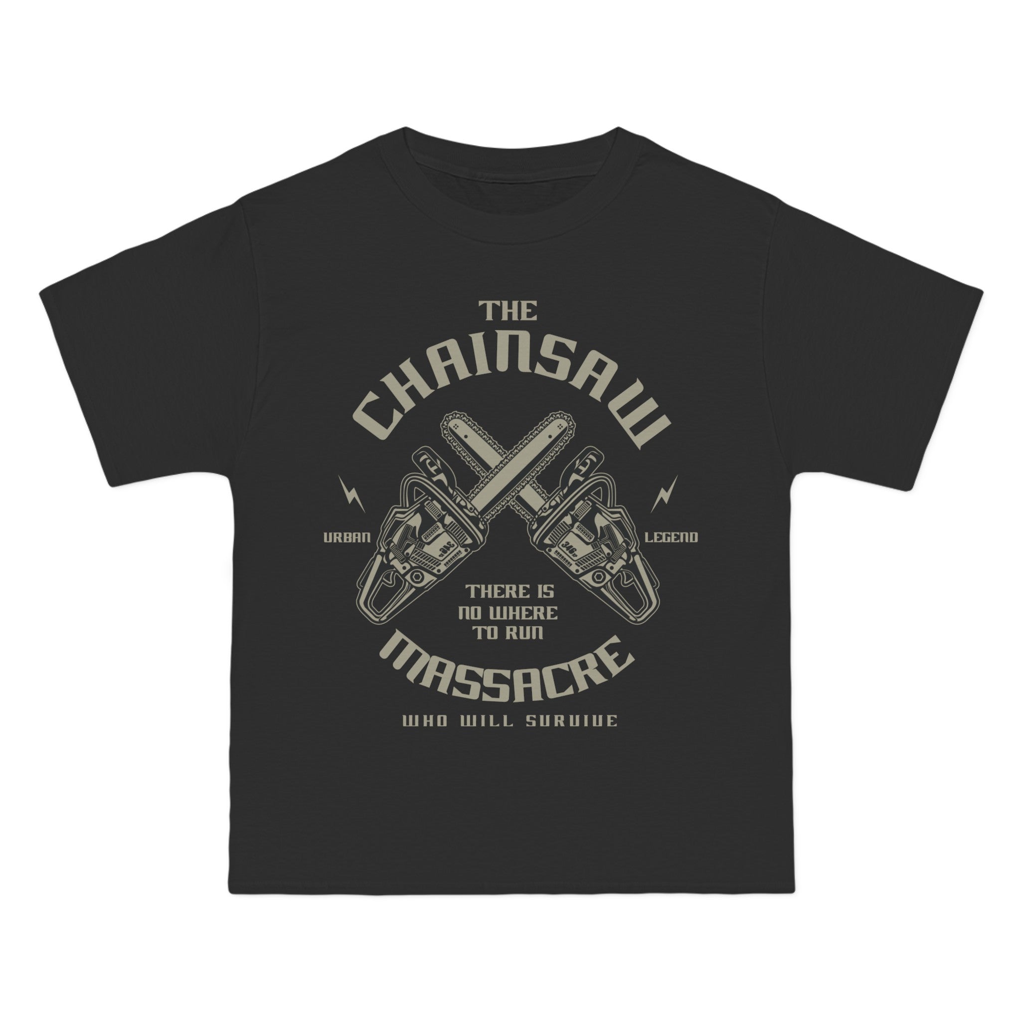 Chainsaws Retro Graphic T Shirt-INNBLAC Fashion Apparel