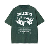 Challenger Graphic Washed Tee-INNBLAC Fashion Apparel