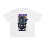 Chillin Orangutan Monster Graphic Tee-INNBLAC Fashion Apparel