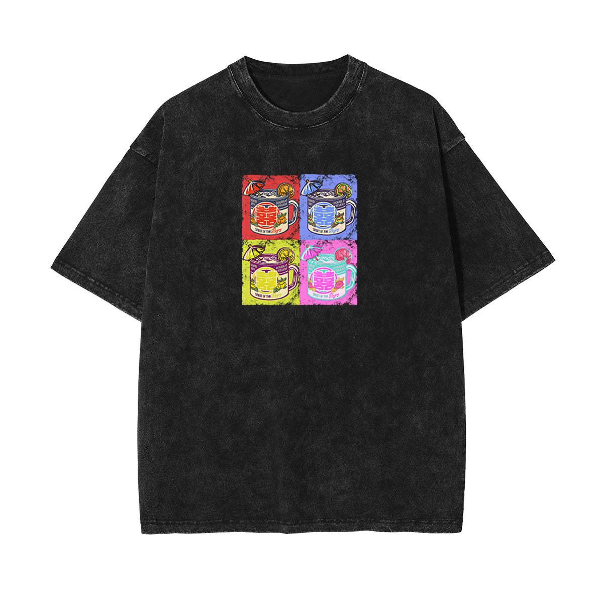 Chinese Traditional Cup Graphic Tee-INNBLAC Fashion Apparel