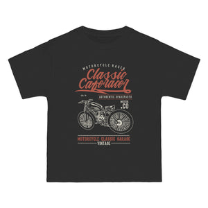 Classic Caferacer Retro Graphic Tee-INNBLAC Fashion Apparel