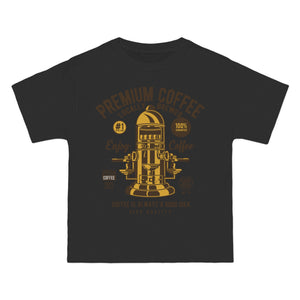 Classic Coffee Maker Graphic Tee-INNBLAC Fashion Apparel