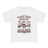 Classic Truck Retro Graphic Tee-INNBLAC Fashion Apparel