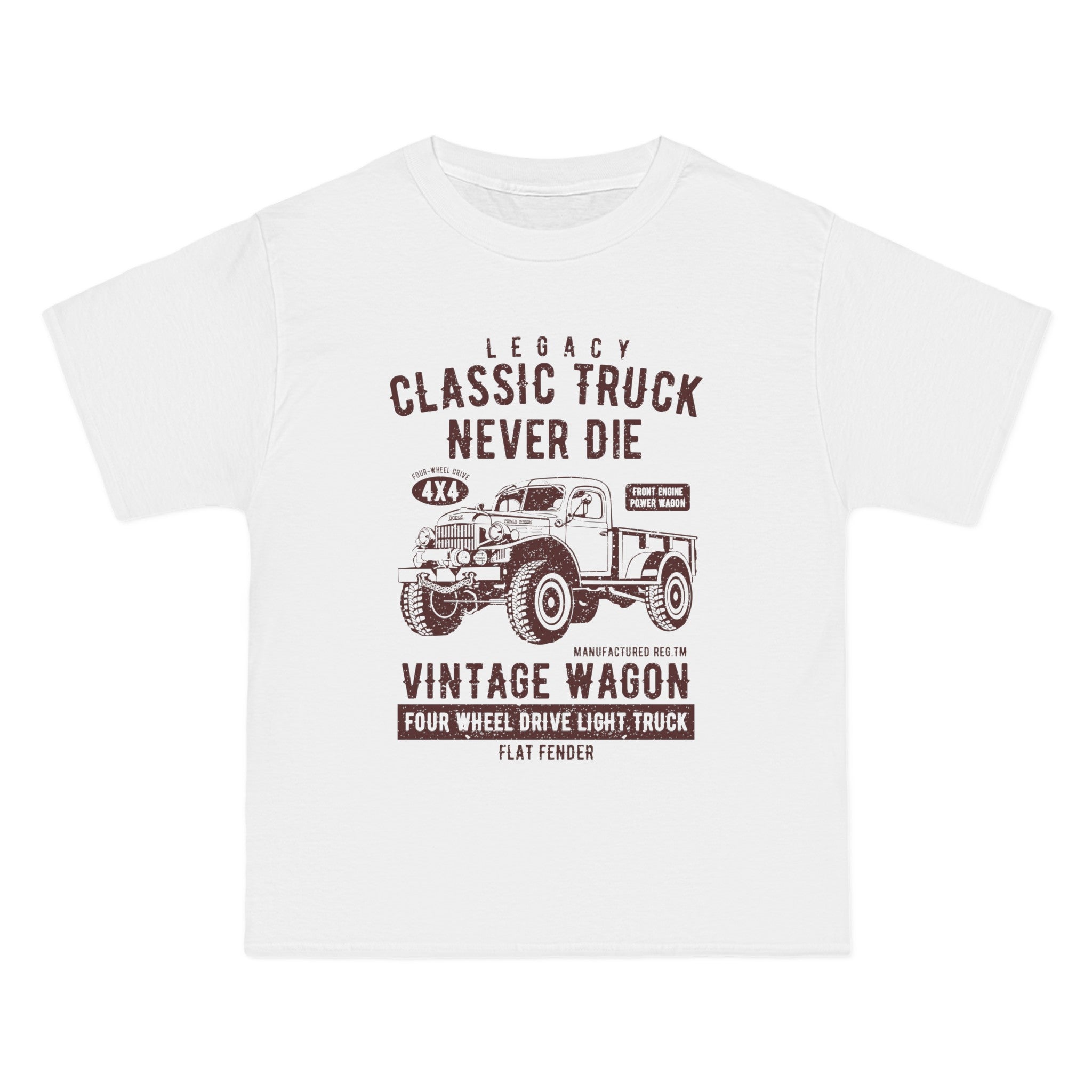 Classic Truck Retro Graphic Tee-INNBLAC Fashion Apparel