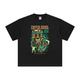 Coffee Boost Graphic Tee-INNBLAC Fashion Apparel