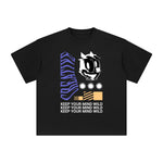 Creative Abstract Graphic Tee-INNBLAC Fashion Apparel
