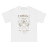 Criminal Syndicate Retro Graphic Tee-INNBLAC Fashion Apparel