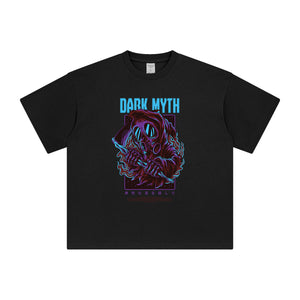 Dark Myth Punk Graphic Tee-INNBLAC Fashion Apparel